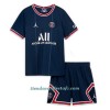 Conjunto (Camiseta+Pantalón Corto) Paris Saint-Germain Primera Equipación 2021/22 - Niño